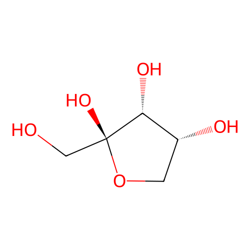 Chemical structure of Ribulose