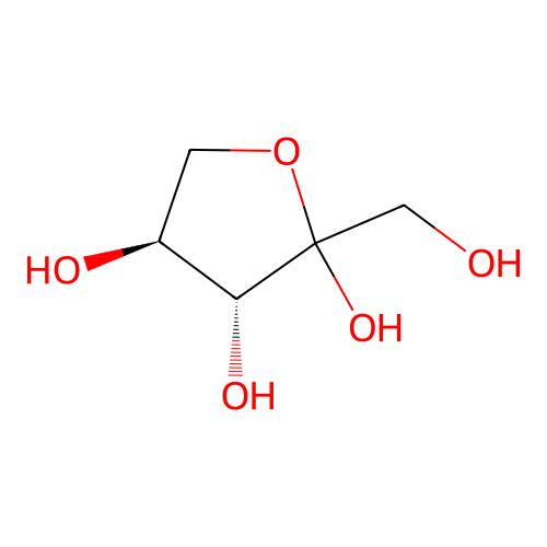 Chemical structure of Xylulose