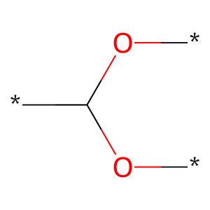 Acetal chemical structure