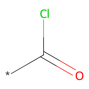 Acyl chloride chemical structure