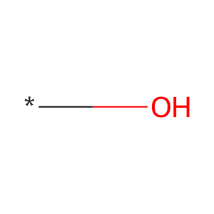 Alcohol functional group chemical structure