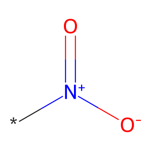 Nitro functional group chemical structure