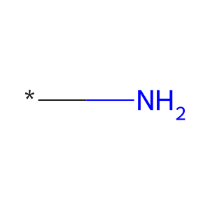 Primary amine chemical structure