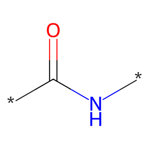 Secondary amide chemical structure