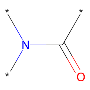 Tertiary amide chemical structure