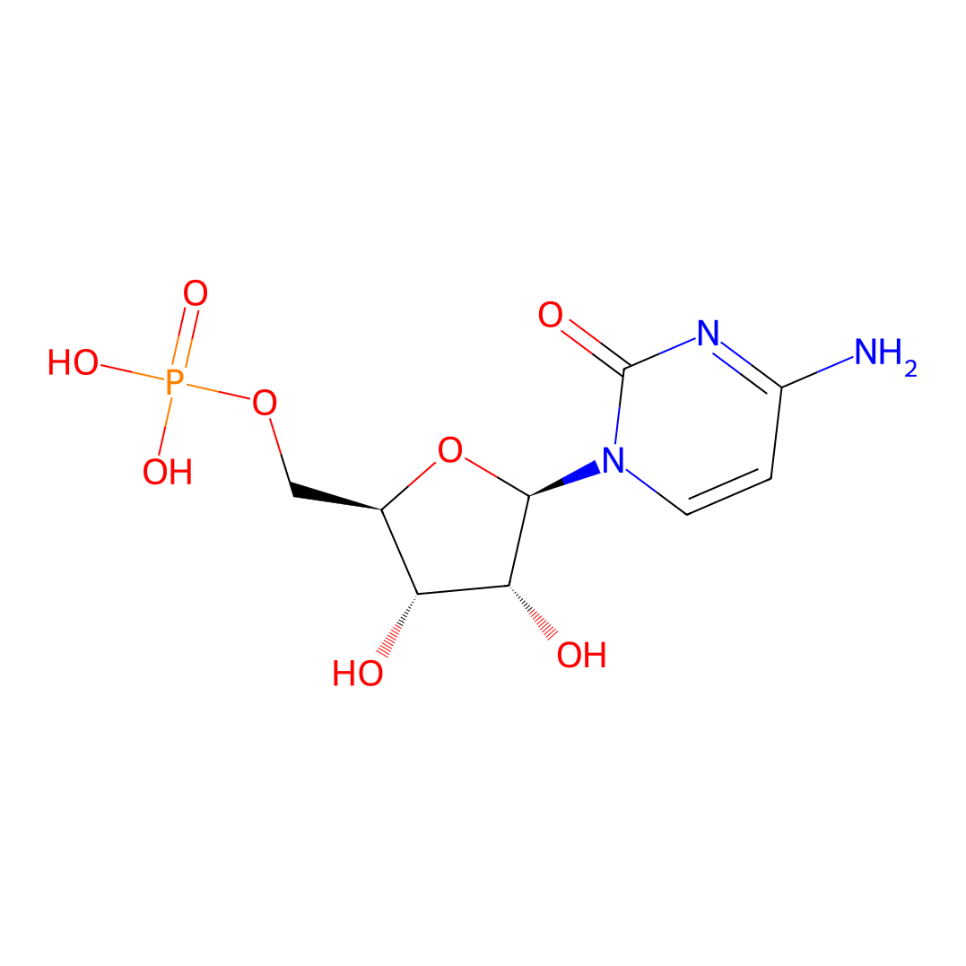 Chemical structure of CMP