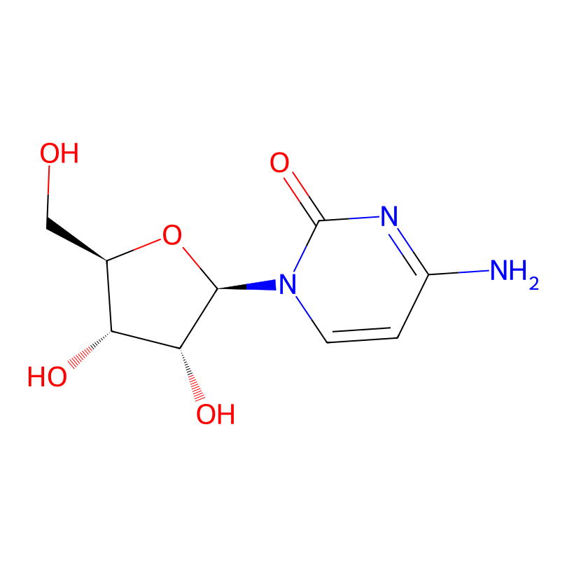 Chemical structure of Cytidine