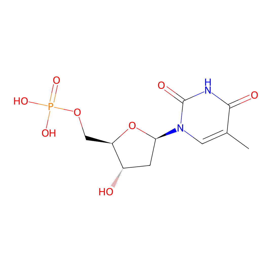 Chemical structure of TMP